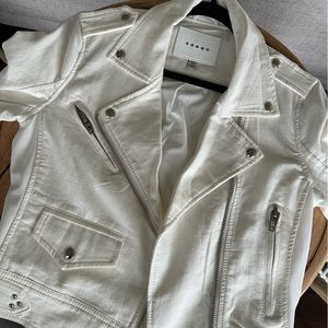 BLANK NYC Crepe Moto Jacket